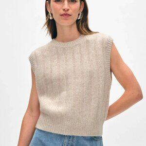 White and Warren Cashmere Shell